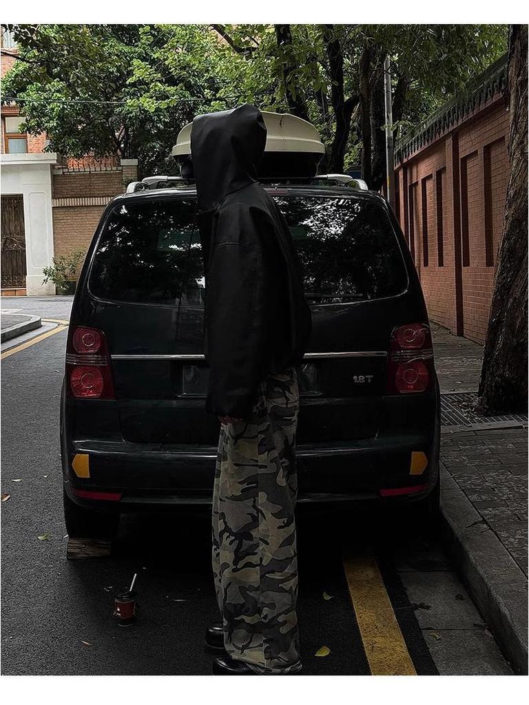 Chaqueta Retro Negra de Cuero PU para Hombre con Capucha - Estilo Béisbol de Primavera/Otoño