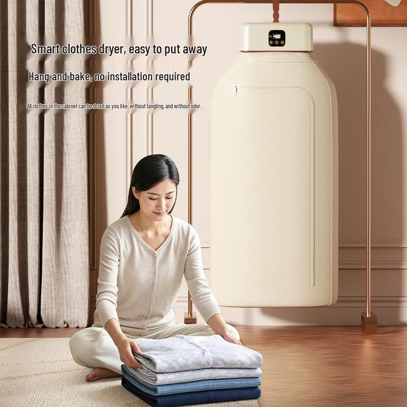 Portable Automatic Clothes Dryer for Travel and Home