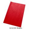 6/12/24PC Tissue Paper Party Decor Gift Packaging Supplies Flower Art Crafts Red Packaging Paper For Gift Wrap Filler 50x75cm