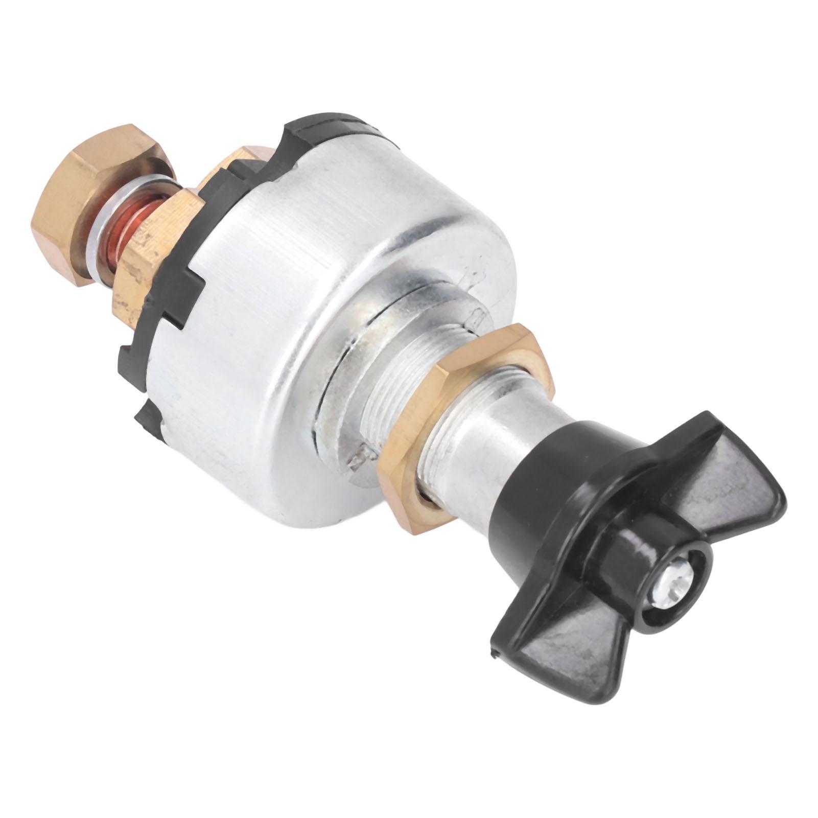 

Car Master Battery Disconnect Switch Power Cut Isolator Killer Detachable Knob for 12‑24V Trucks RVs Trailers Boats