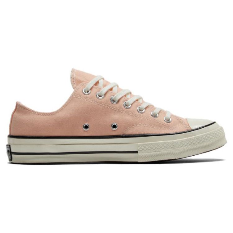 Converse Chuck 70 Vintage Canvas Low Cheeky Coral Unisex Sneakers Pink Egret Black A03448C