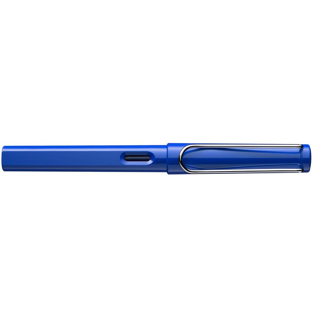 LAMY Safari Blaue Füllfederhalter mit Stahlfeder (M) (L14-M) [Offiziell importiert]