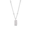 Banyan Tree S925 Silver Gold Bar Necklace: Trendy Luxury Clavicle Chain for Women 2023