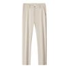 MONTAGUT Men's Breathable Linen-Blend Casual Trousers