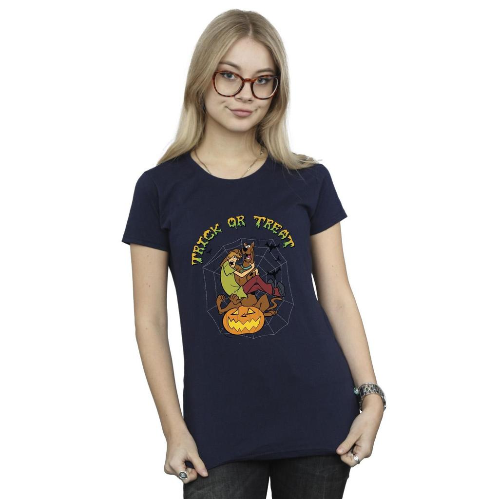Scooby Doo Womens/Ladies Trick Or Treat Cotton T-Shirt