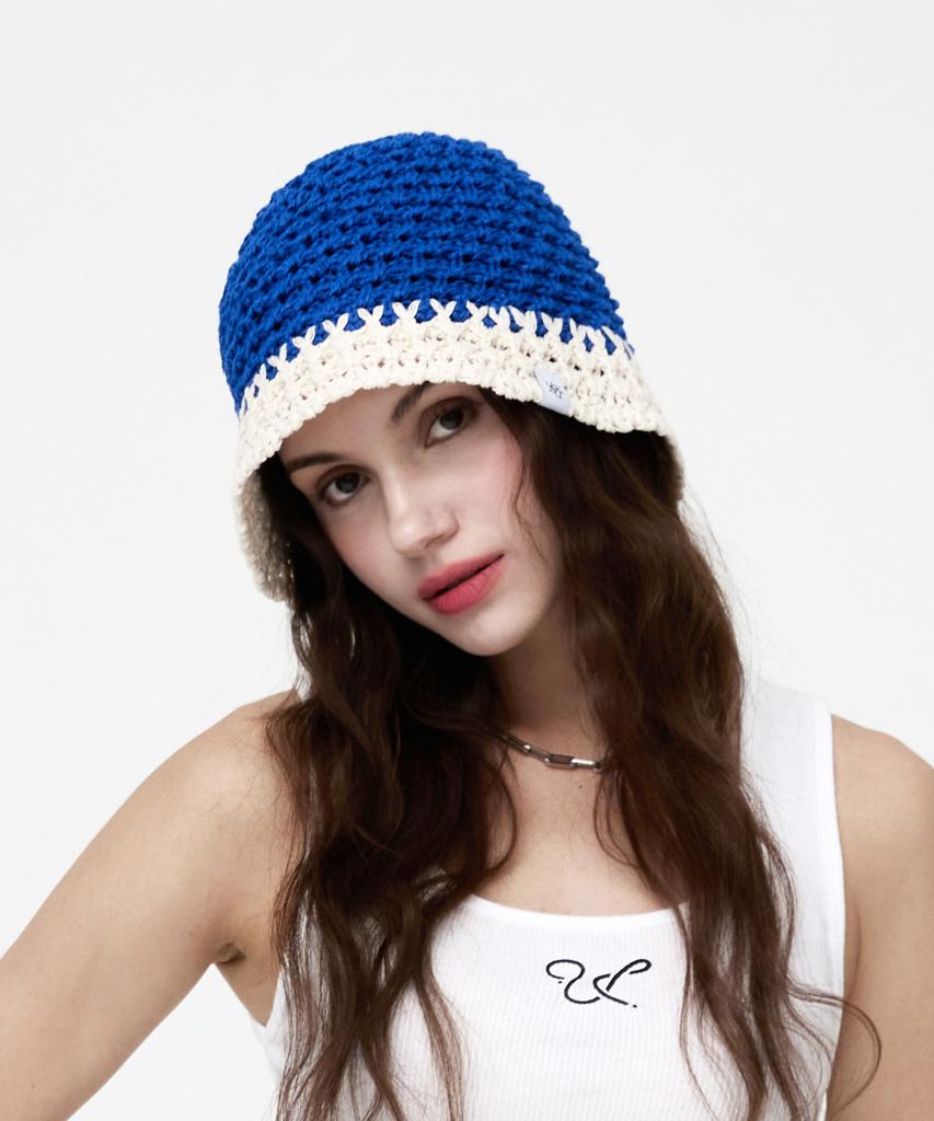 ULUK Lollipop Two-Tone Bucket Hat_Blue