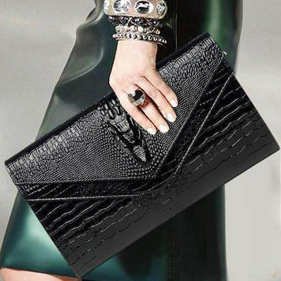 2025 Women's Genuine Leather Clutch: Fashionable Large Capacity Crossbody Handbag