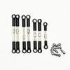 Wltoys 144001 144002 144010 124016 124017 124018 124019 Front Rear Tie Rod Linkage Servo Link Rod Set RC Car Spare Parts