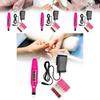 Electric Nail File Set With Portable Grinder For Manicure Enthusiasts And Nail Art Practice