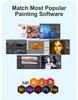 10moons G20  Digital Graphic Tablet 8  Hot Keys With Passive Emr Stylus Writing Pen Tablet