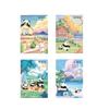 Soft Leather Student Notebook - A5/B5 Lined, Thick Cartoon Diary