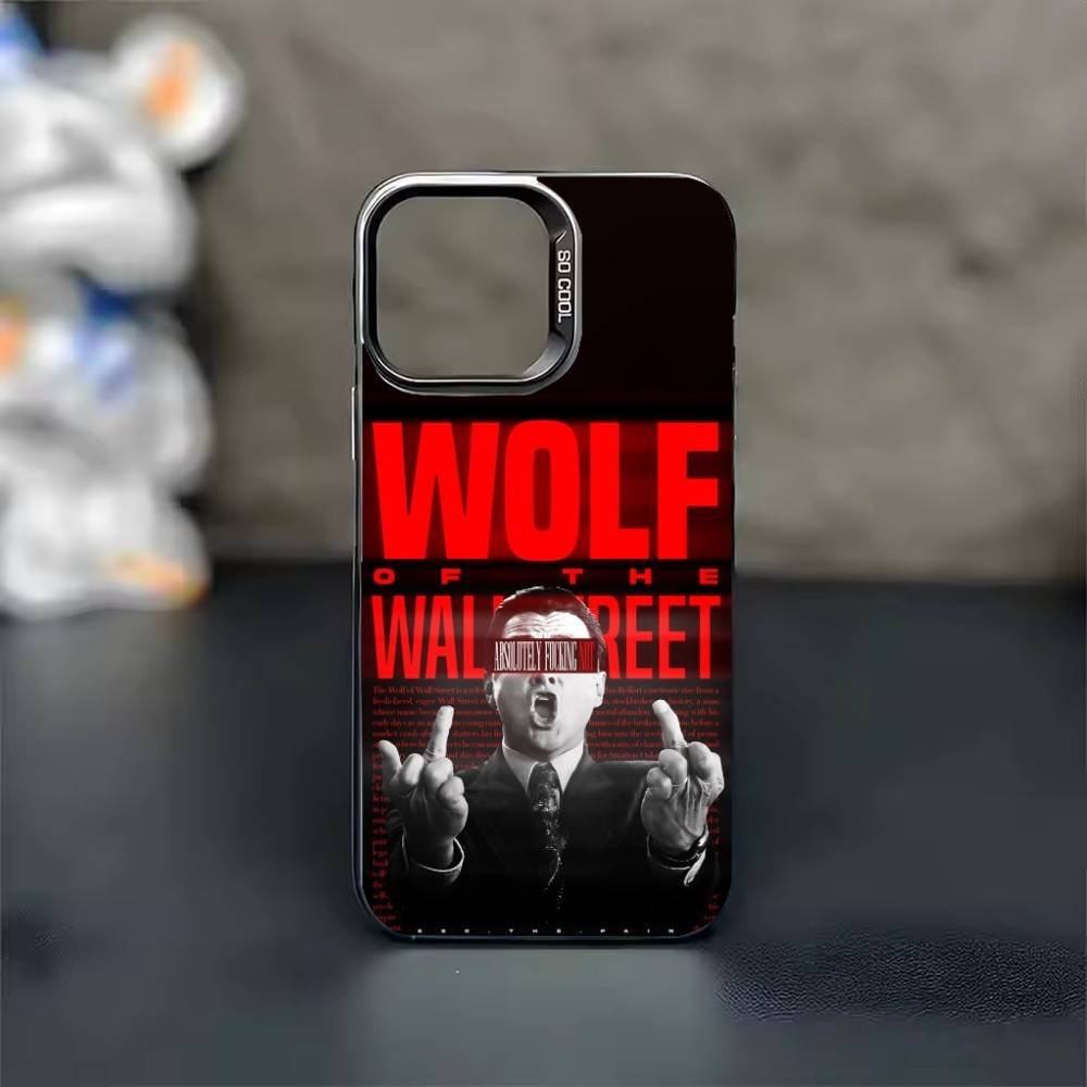 Movie The Wolf of Wall Street-S Phone Case For iPhone 17,16,15,14,13,12,11,Pro Max,Plus Candy Silver Cover