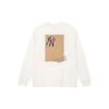 MLB New York Yankees Sweatshirts Unisex White Crew Neck Moderate Regular 3AMTM0934-50CRS