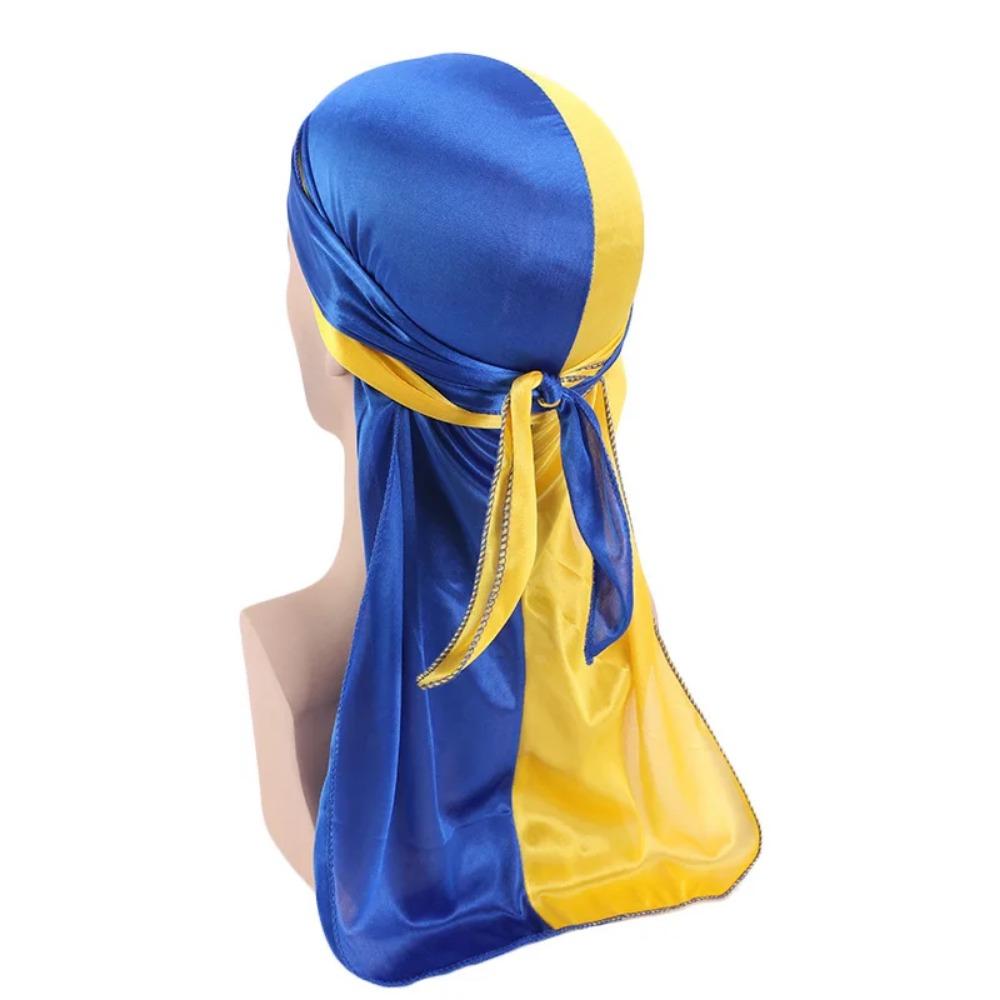Durags ar garu asti, zīdaini šalles