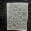 Silicone Pendant Molds Silicone Keychain Moulds Resin Crafting Molds Hand-Making Jewelry Part Molds Jewelry Making Tool