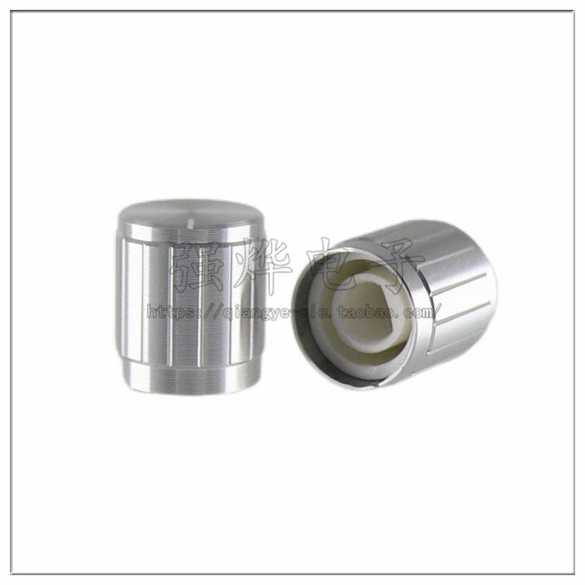 Aluminum Alloy D-Shaft Potentiometer Knob 15x17mm Volume Control