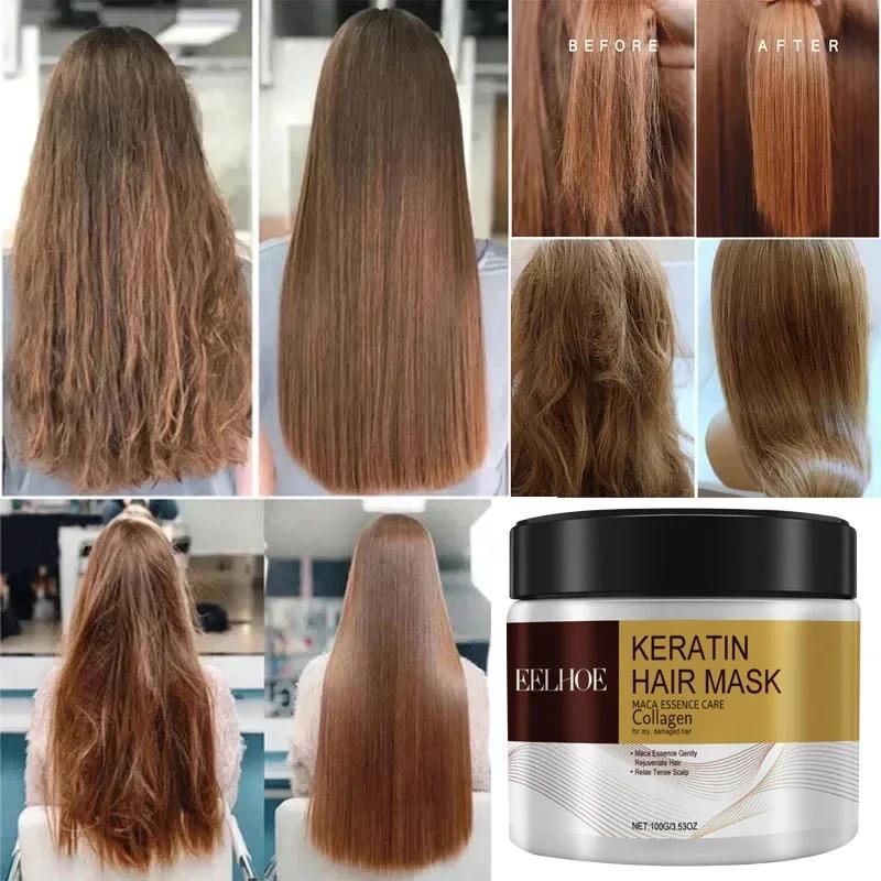 Profesjonalna naturalna maska do włosów Magical zapobiega wysuszaniu, rozdwajaniu się końcówek, naprawia uszkodzenia, puszenie się, splątywanie, 5 sekund, miękka i gładka pielęgnacja