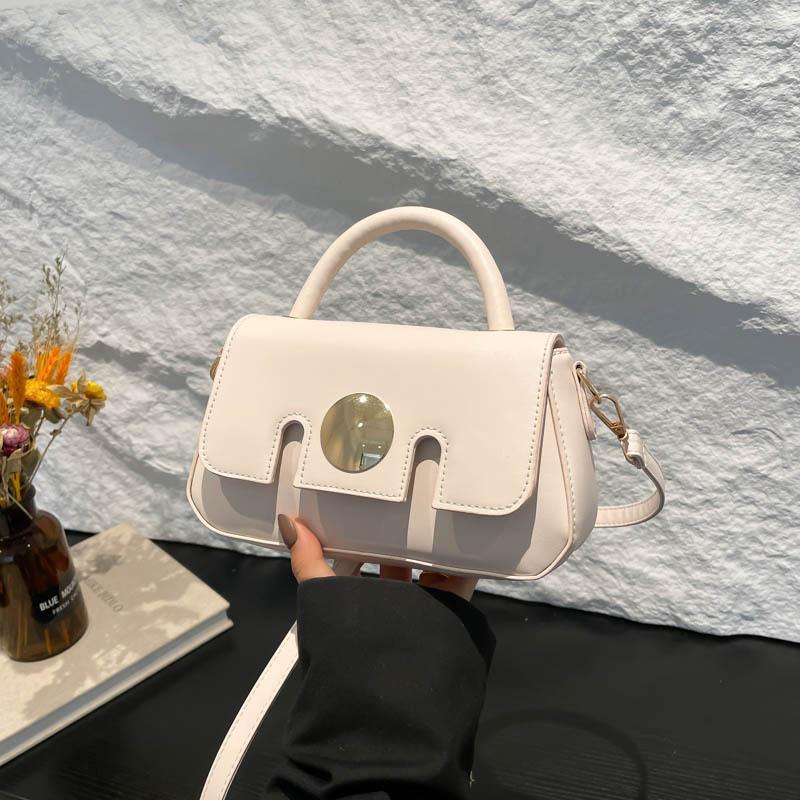 Spring simple fashion small square bag casual commute shoulder messenger bag niche design versatile temperament bag