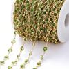 6mm  Crystal Cubic Zirconia Beads Jewelry Chain For Making Necklaces Bracelets DIY Craft