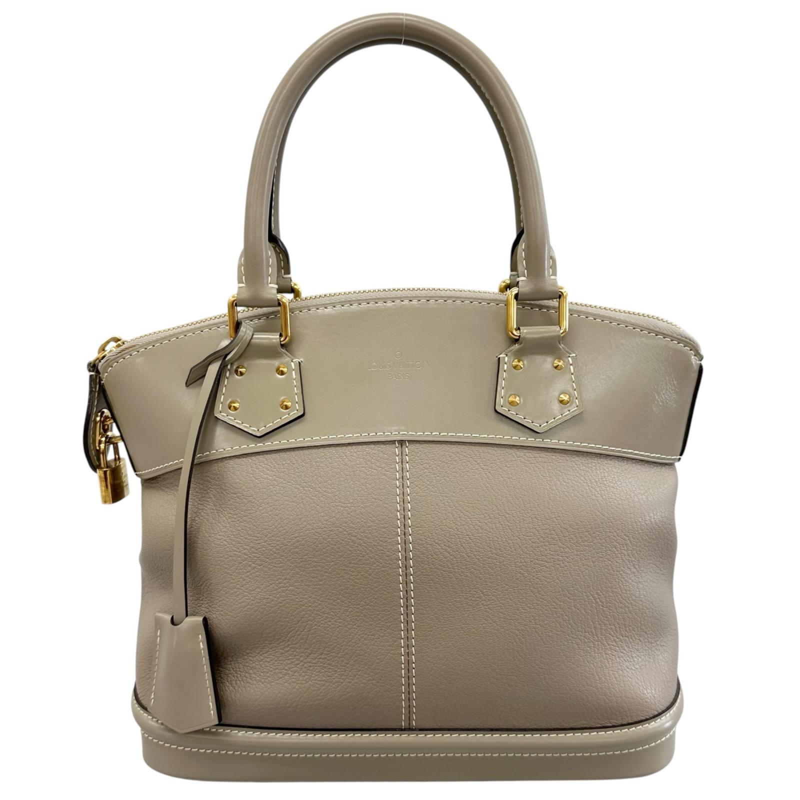 

LOUIS VUITTON Lockit PM M91790 Handbag gray Women Suhari used