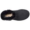 UGG Mini Bailey Button Boot Zwart Dames Sneakers 1016422-BLK