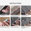 6 Pieces Bed Sheet Holder Needle-free Quilt Seamless Nonslip Corner Clip Mattress Fasteners Clasp Supply Dormitory
