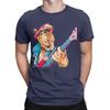 Alf Playing Guitar Oil On Velvet By Jorge Torrones Funny 100 Cotton Tshirt Alf Tees Tops For Unisex