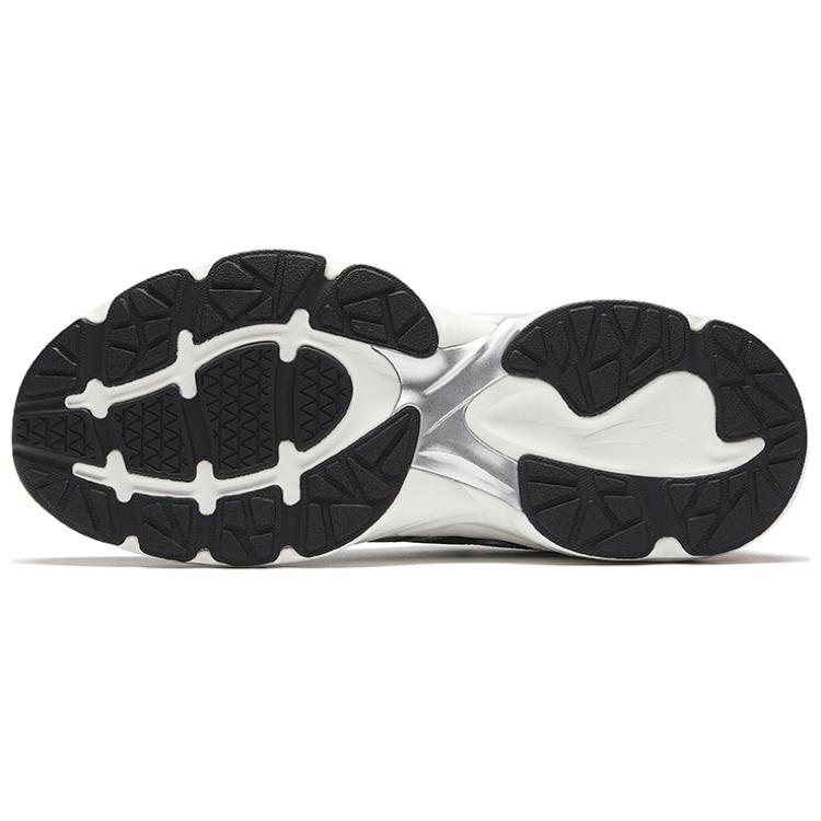 Anta Comfortable Versatile Slip-Resistant Durable Low-Top Casual Shoes Men sneakers White Silver Black 112438893-5