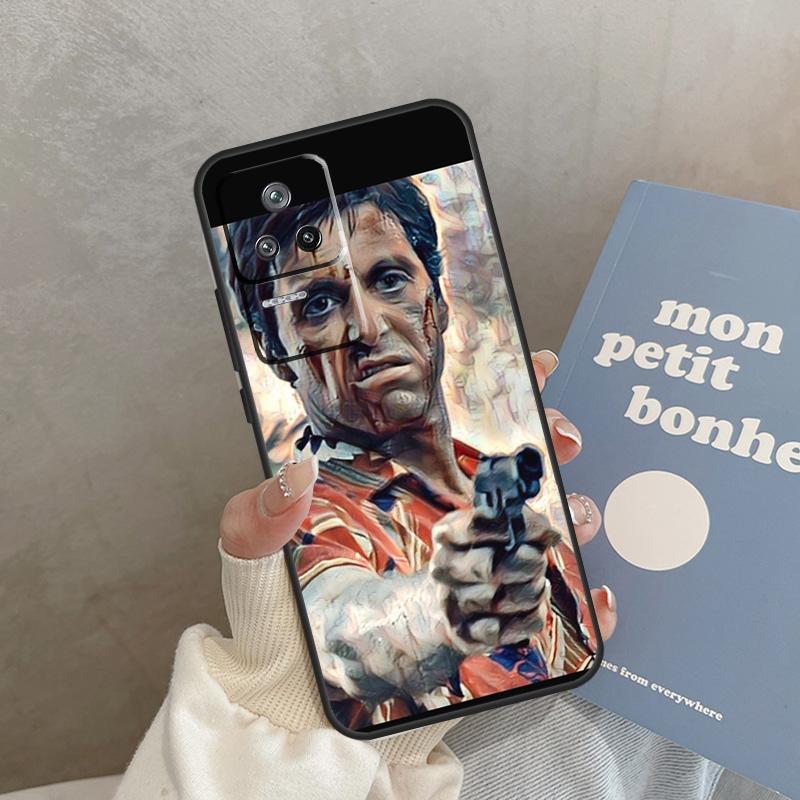 Scarface Tony Montana Case For Xiaomi 15 14 Ultra 13T 14T 15T Pro 17 Pro Max POCO X7 Pro X5 X6 F5 F6 F7 F8 Cover