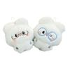 Soft Plush Bunny Keychain Cute Crying Face Design Stuffed Animal Pendant for Bags Backpacks Keys Mini Collectible Dolls for Kids Teens