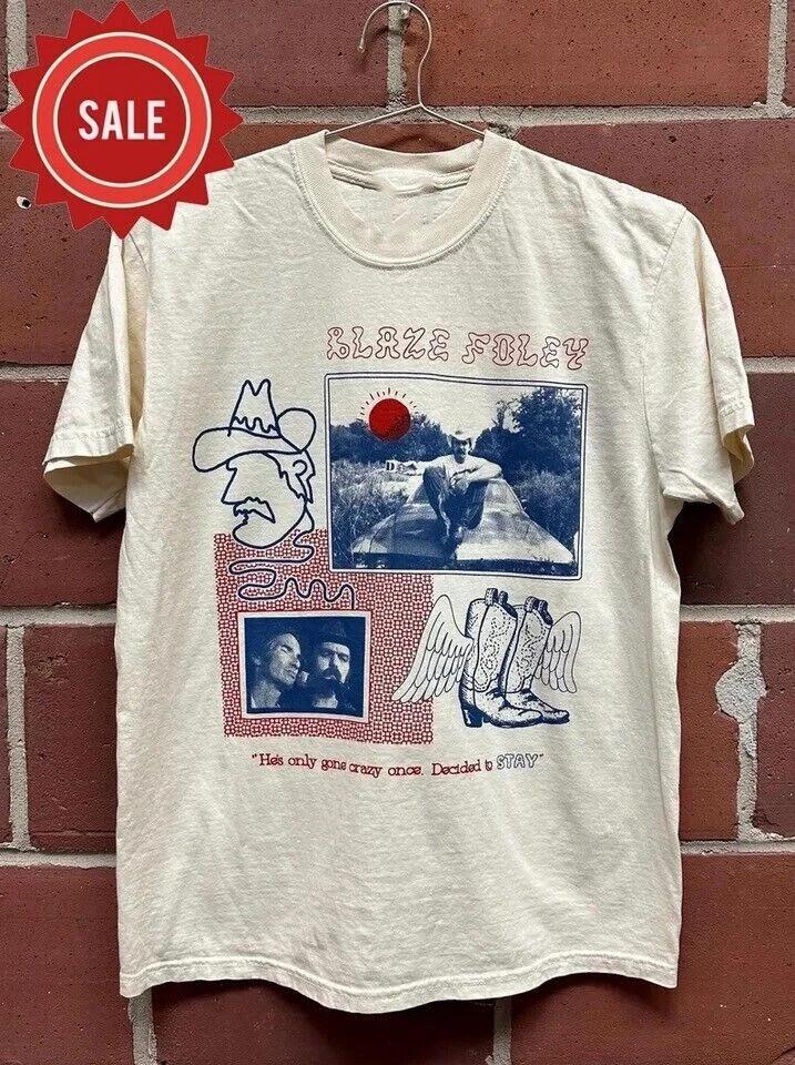 Vintage Blaze Foley fan art Sand Shirt Unisex Concert S to 5XL Unisex T-Shirt S