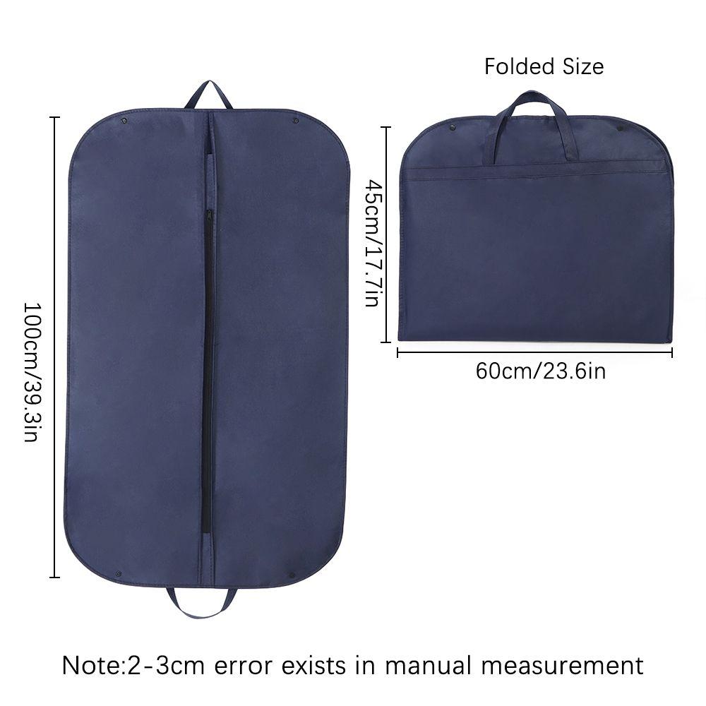 Non-woven Business Bags Foldable Travel Supplies Clothes Bags Suit Cover Dust Cover Garment Storage Bag