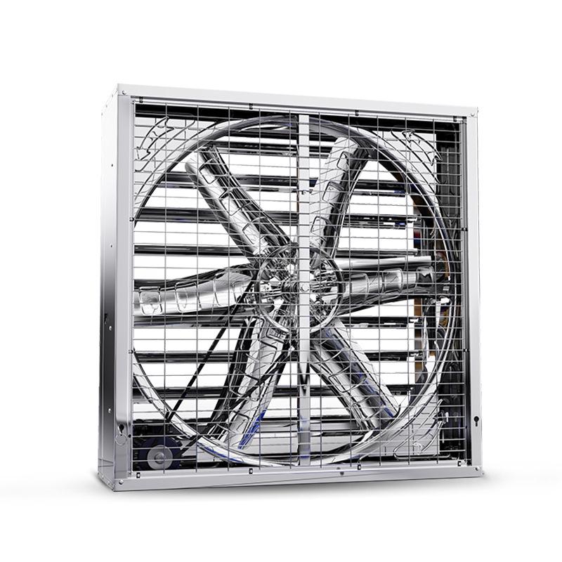 Heavy Hammer 304 Stainless Steel Industrial Exhaust Fan for Aquaculture, Greenhouse, Mine, and Cattle Shed Ventilation