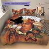 Unity Through Music Print 3Pcs Bedding Setduvet Cover With 2 Bedropillowcase Home Birthday Gift