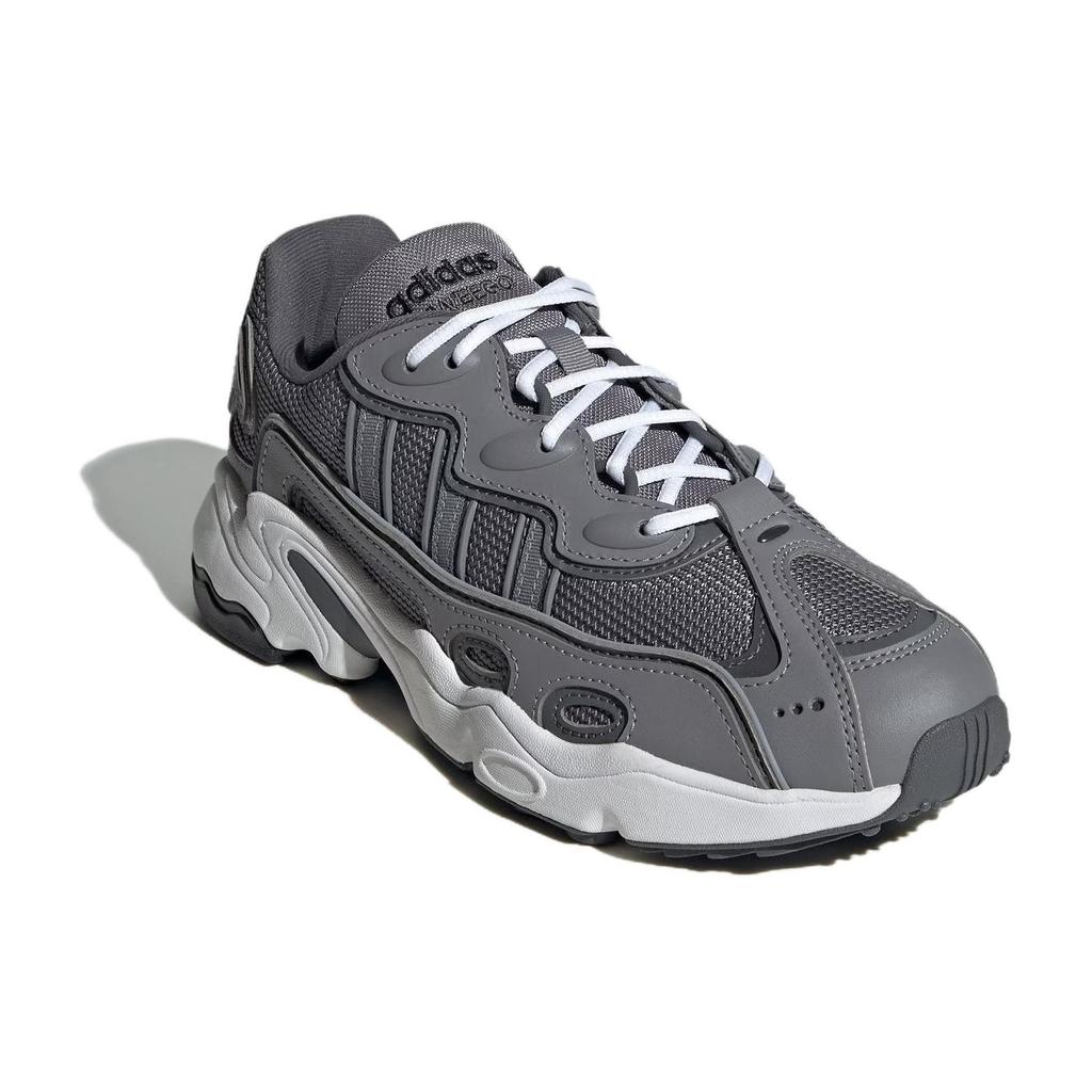 Adidas Originals Ozweego Comfortable Durable Breathable Low-Top Lifestyle Shoes Women Sneaker Gray White IG3036