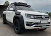 Боковые пороги Dakar V2 с LED (2 шт, металл) для Volkswagen Amarok 2010-2022 гг
