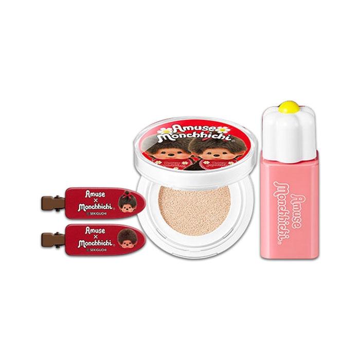 

Mini Makeup Kit Neutral Tone Set – Portable Beauty Kit with Bonus Character Stickers Neutral Set