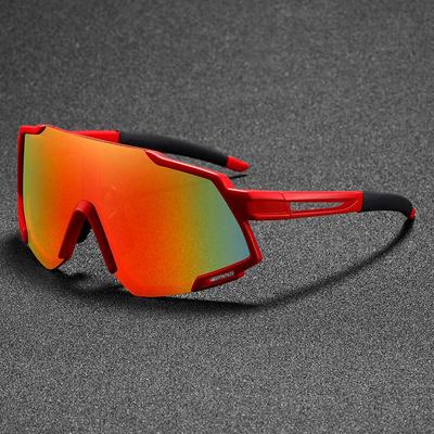 Occhiali da Sole Sportivi Antivento Colorati 2025 - Montatura Larga, Unisex, per Corsa all'Aperto e Ciclismo