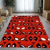 Marvel Avengers Spider Man Kreslený Koberec do Obývacího Pokojového Protiskluzový Zónový Koberec Měkký Koberec do Ložnice Dětského Hracího Pokojíku Pohovky, Domácí Dekorace Rohožka