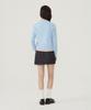 COVERNAT WOMAN Cooper Logo Knit Melange Grey