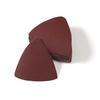 #400 Sandpaper, Triangular, Velcro, for Woodworking, 80mm, Pack of 30, for Metal, Mirror Polishing, Fabric Polishing, Grinding Plastic, and G