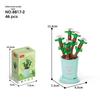Succulent Bonsai Building Block Flowers - Compatible with Lego, Small Particle Assembly Toys for Girls