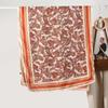 Retro Frame Cashew Print Women's Scarf Spring and Autumn Cotton and Linen Feel Scarf Warm Scarf Autumn and Winter Yarn