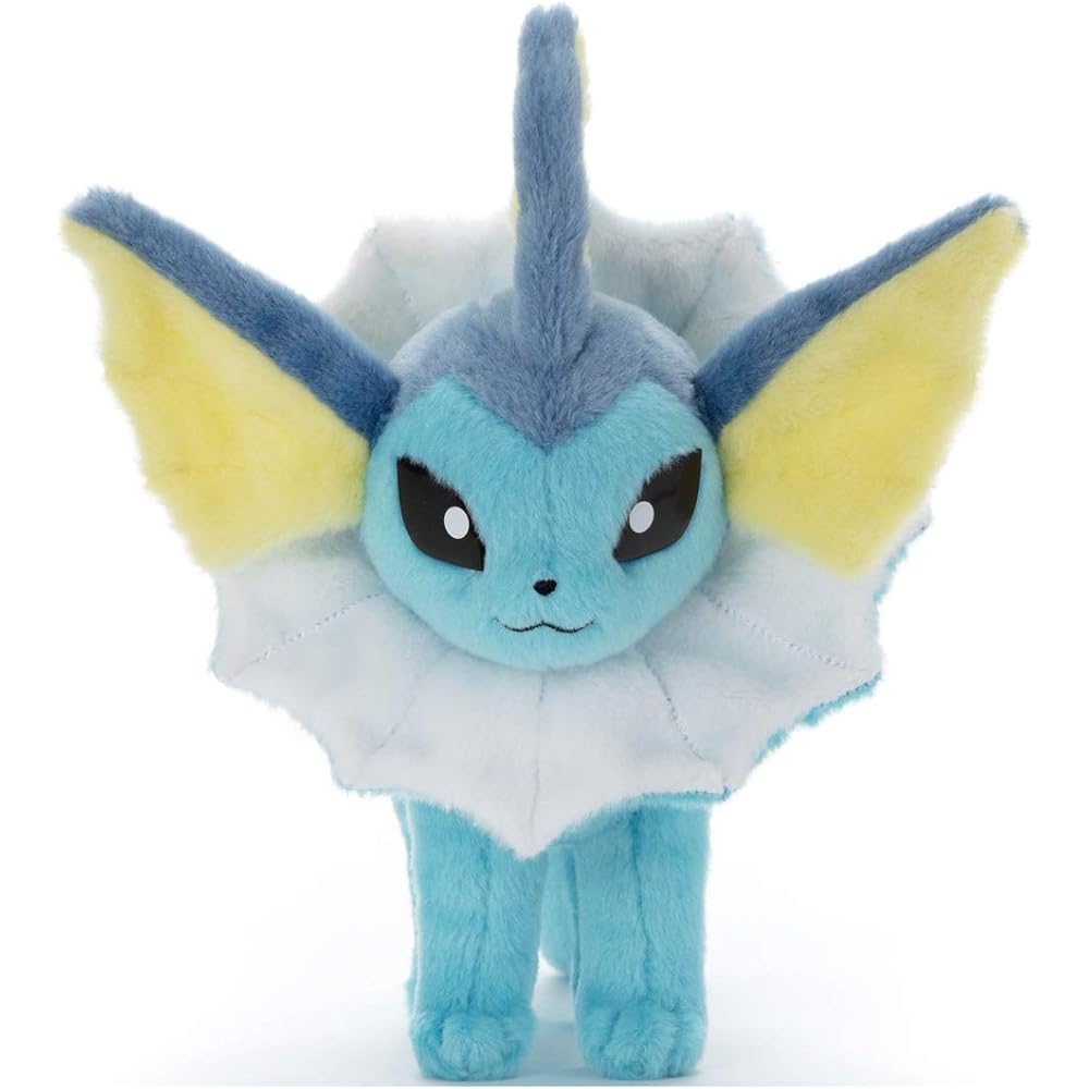 Takaratomy A.R.T.S Pokemon Plush Toy Shiny Vaporeon 22cm Height Soft Stuffed Animal