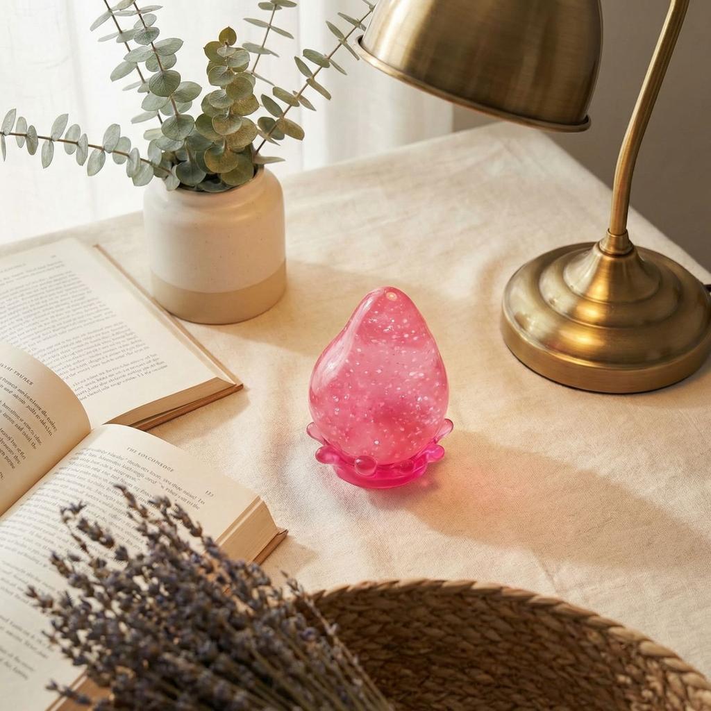 Drop Sensory Toy Water Drop Shape Stress Relief Gel Filled Squeeze Toy for Hand Exercise and Relaxation