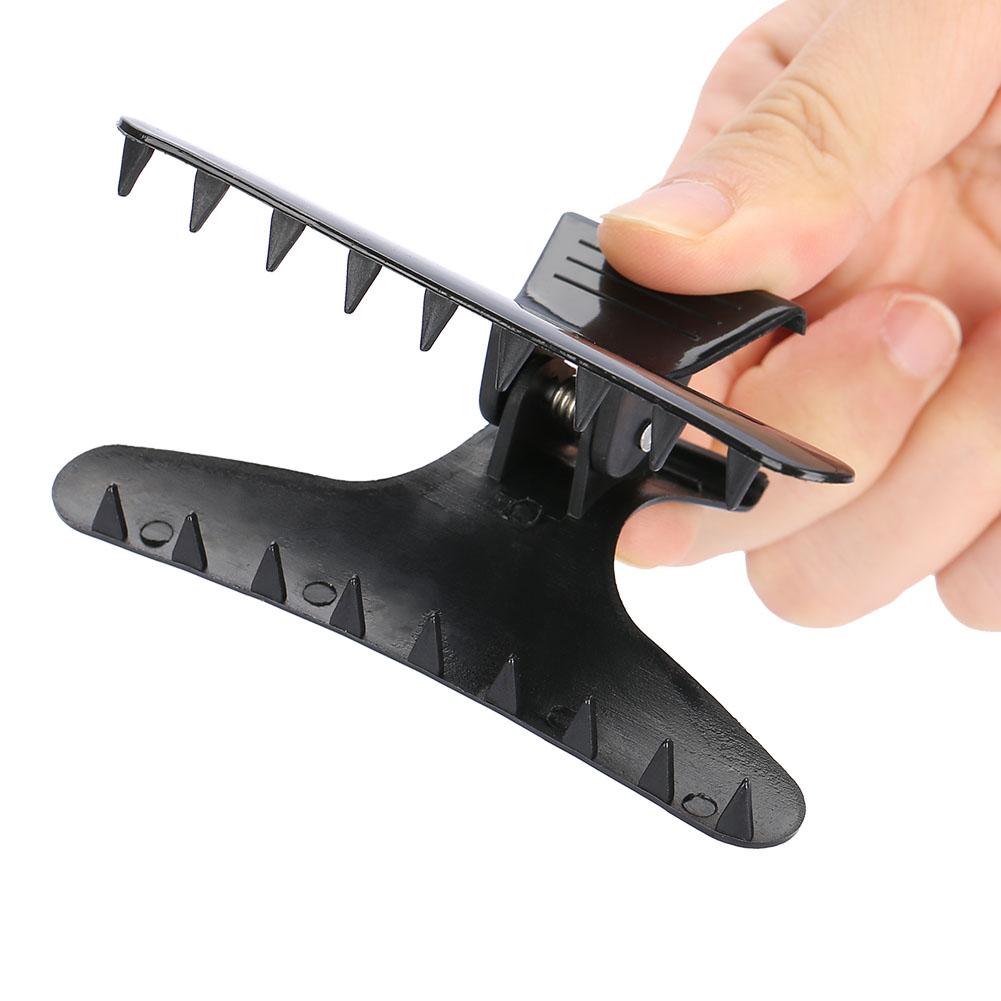 12Pcs Set Hair Clip Clamps Hairpin Paw Women Beauty Hairdressing Tool Black