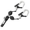 Tajima New Standard Safety Double Lanyard for with Locking Continuous Compact 150cm Lanyard Aluminum Gate with Lightweight Forged Aluminum Hook and