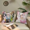 Super S-Sonico Manga Anime Personalized Picture Text Home Decorative Pillows Household Gifts 45X45Cm
