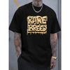 Men's Graphic T-Shirt Vintage Oversized Casual Short Sleeve Tee