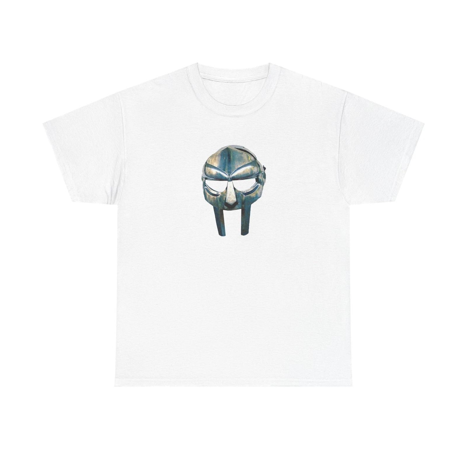 

Унисекс футболка из плотного хлопка с маской MF Doom 4XL